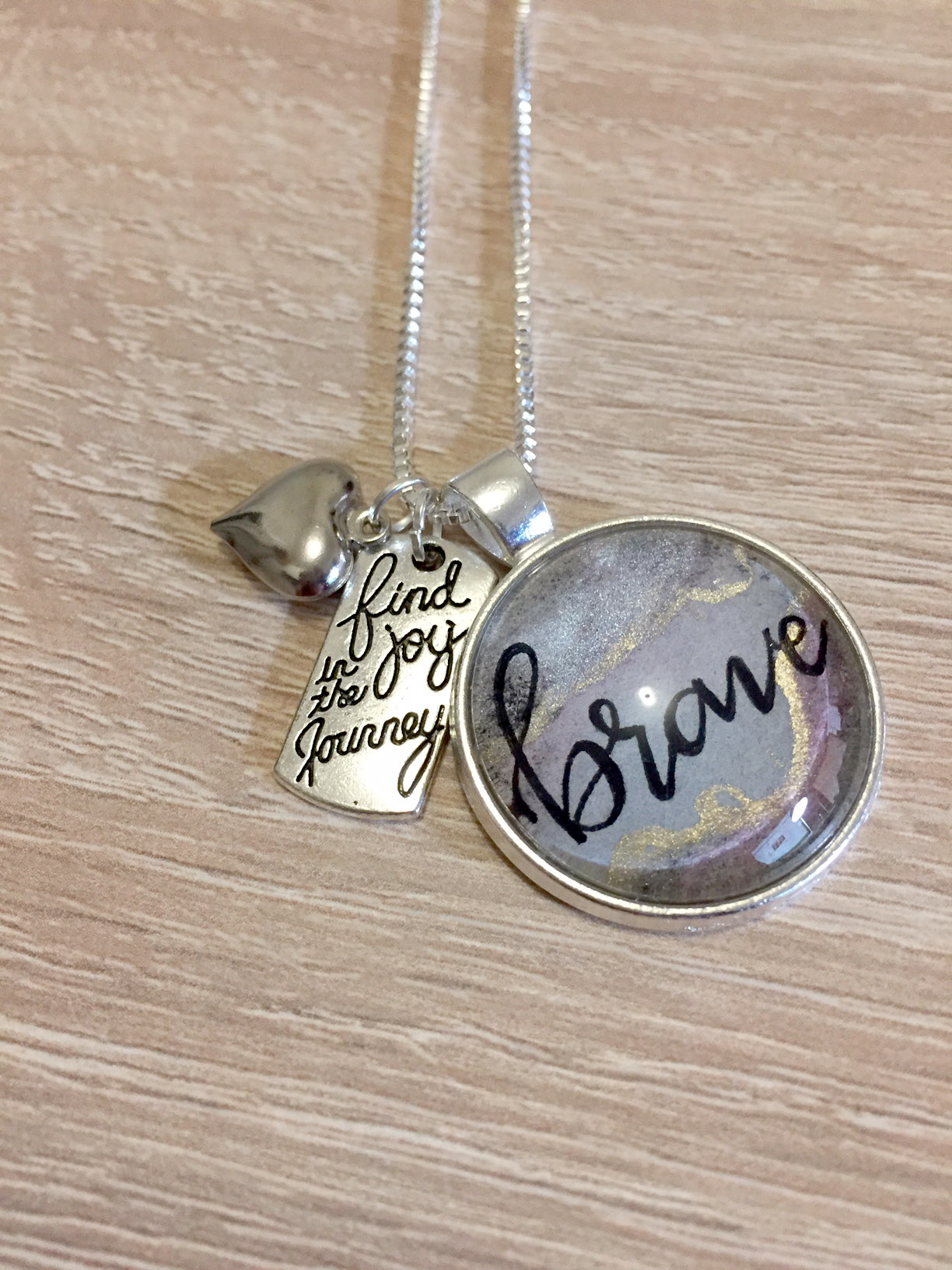 Brave Pendant Necklace – In Full Color Creations